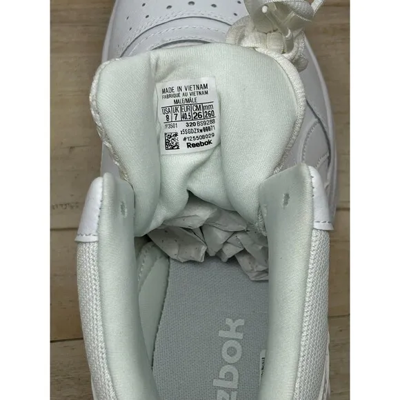 2019 Reebok Pro Heritage 3 Baskentball Mens White Sneakers BS9288 Size: 8