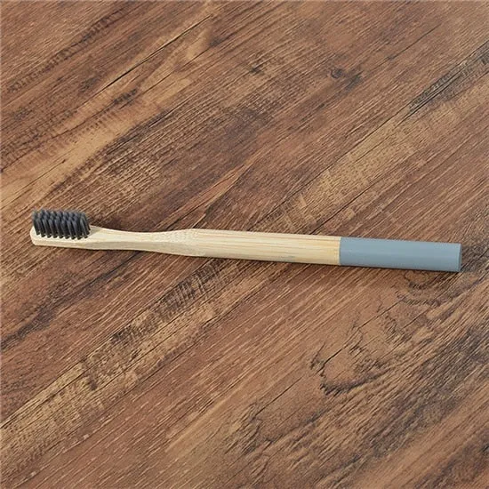5 pcs Adult Eco Friendly Bamboo Toothbrushes Soft Bristles