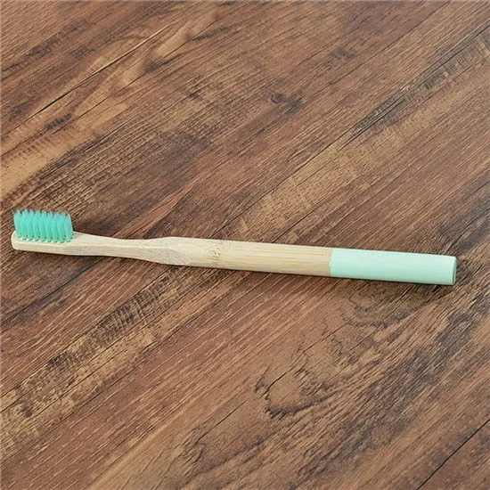5 pcs Adult Eco Friendly Bamboo Toothbrushes Soft Bristles