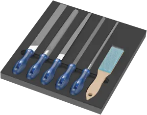 9783 Foam insert PFERD file set 1, 6 pieces - 05150183001