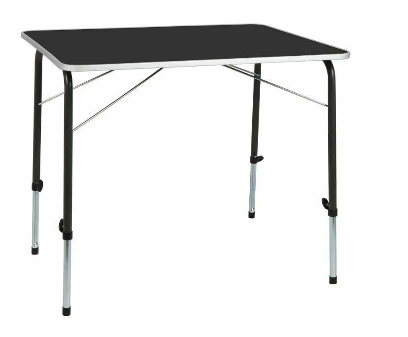 Adjustable Aluminium Deluxe Large Camping Table - Tent Caravan Motorhome Durable