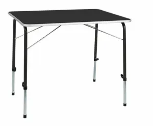 Adjustable Aluminium Deluxe Large Camping Table - Tent Caravan Motorhome Durable