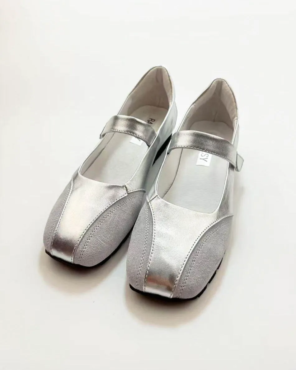 Adjustable Strap Ballet Sneakers