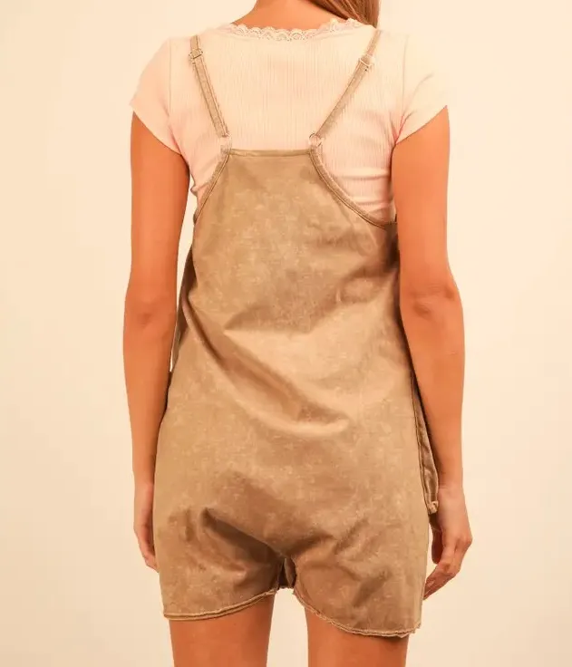 Adjustable Strap Romper