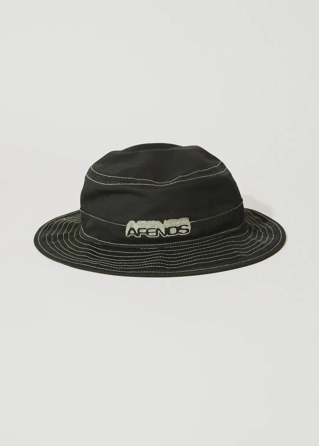 Afends Repeater Bucket Hat - Black