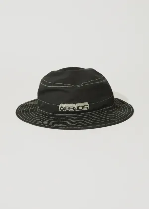 Afends Repeater Bucket Hat - Black