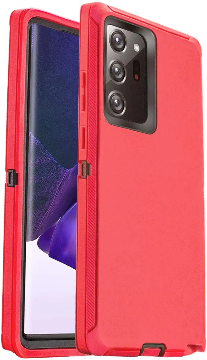 AICase Drop Protection Full Body Rugged Heavy Duty Shockproof/Drop/Dust Proof 3-Layer Protective Durable Cover for Samsung Galaxy Note20