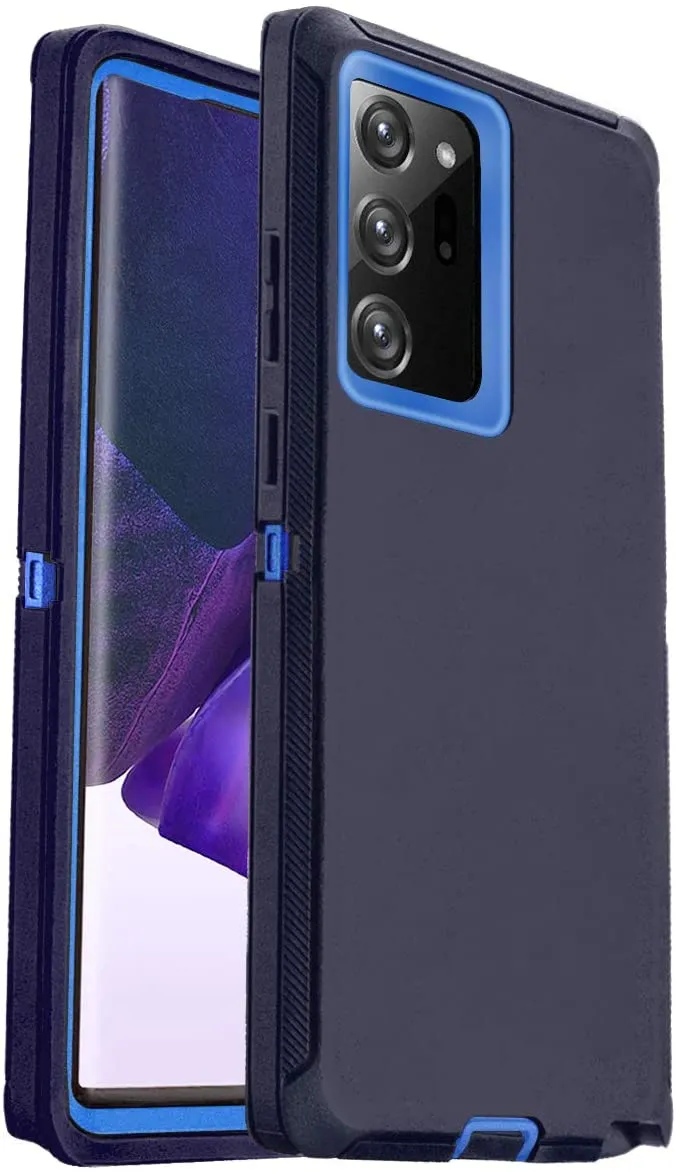 AICase Drop Protection Full Body Rugged Heavy Duty Shockproof/Drop/Dust Proof 3-Layer Protective Durable Cover for Samsung Galaxy Note20