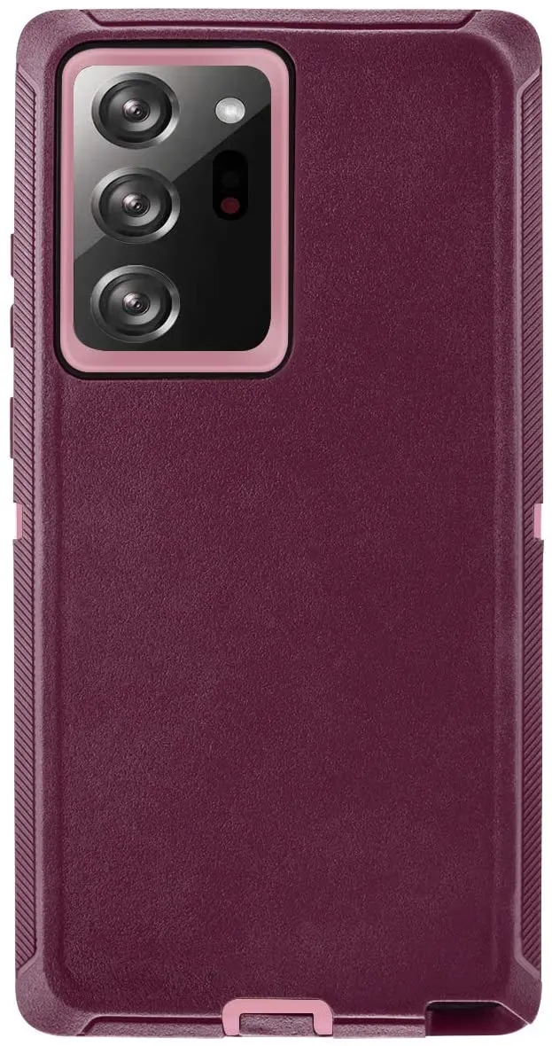 AICase Drop Protection Full Body Rugged Heavy Duty Shockproof/Drop/Dust Proof 3-Layer Protective Durable Cover for Samsung Galaxy Note20