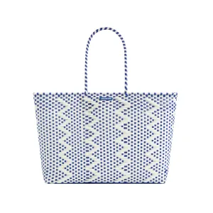 Aime Leon Dore Raffia Tote Navy