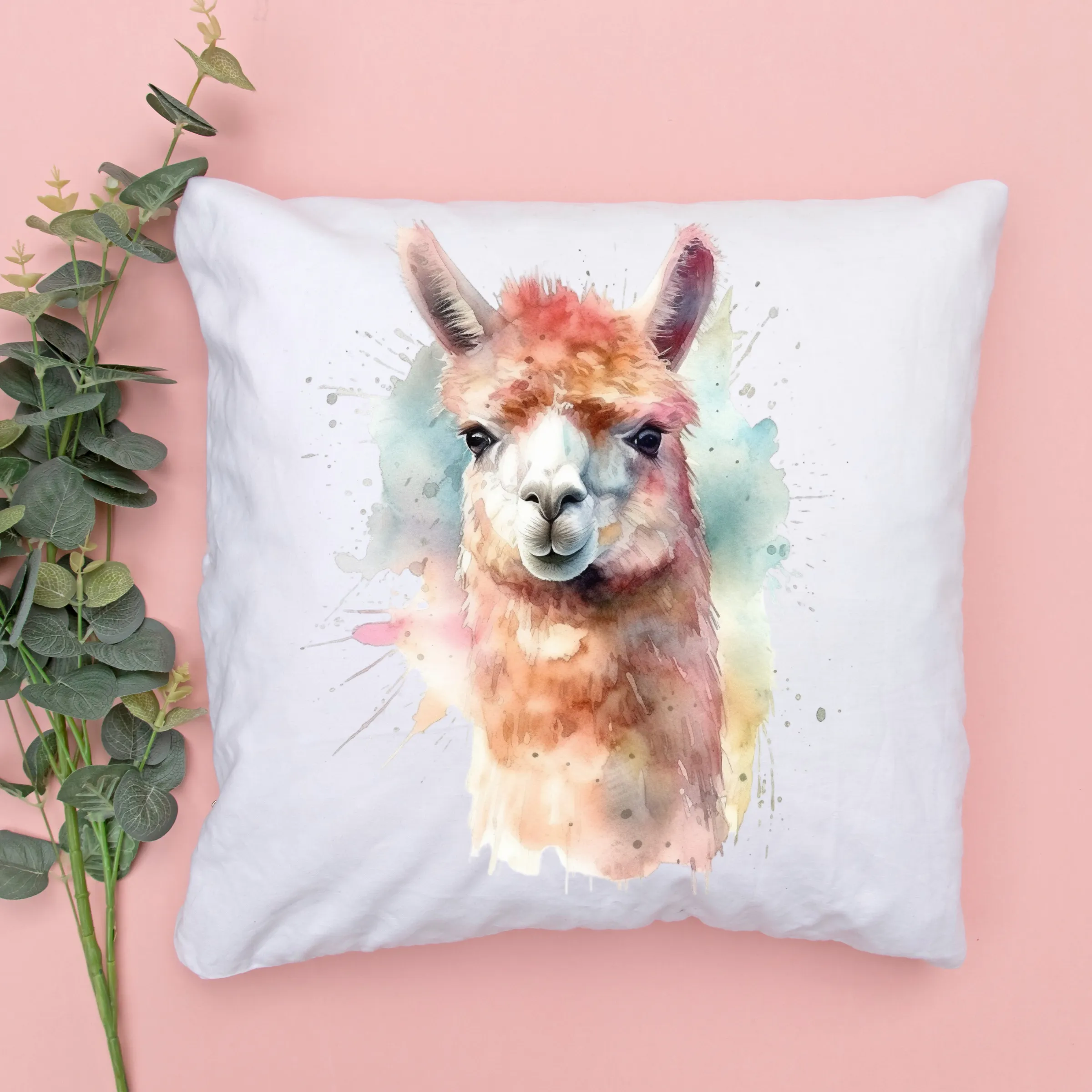 Alpaca Canvas Art Printable Digital Art (36x36) ALP007