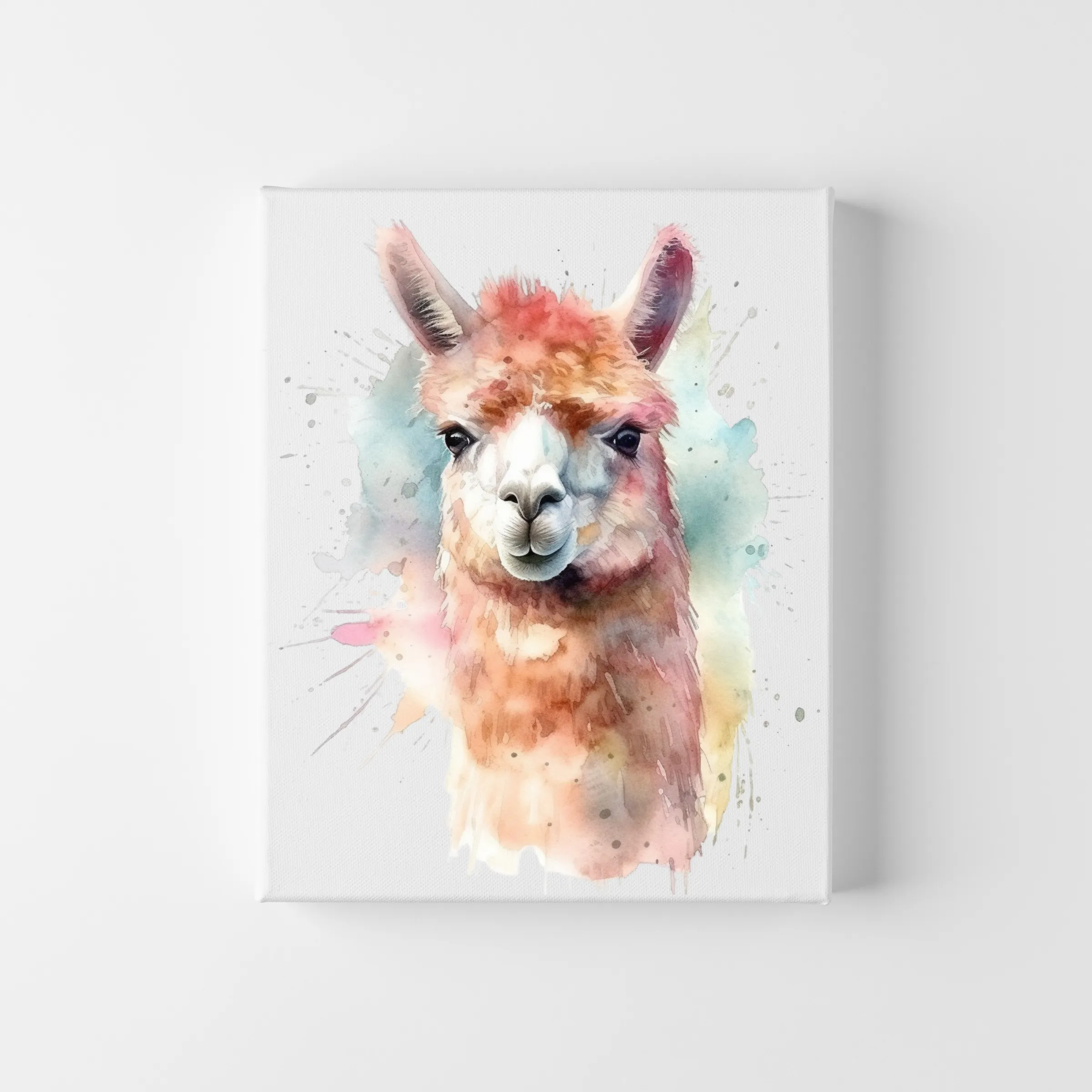Alpaca Canvas Art Printable Digital Art (36x36) ALP007