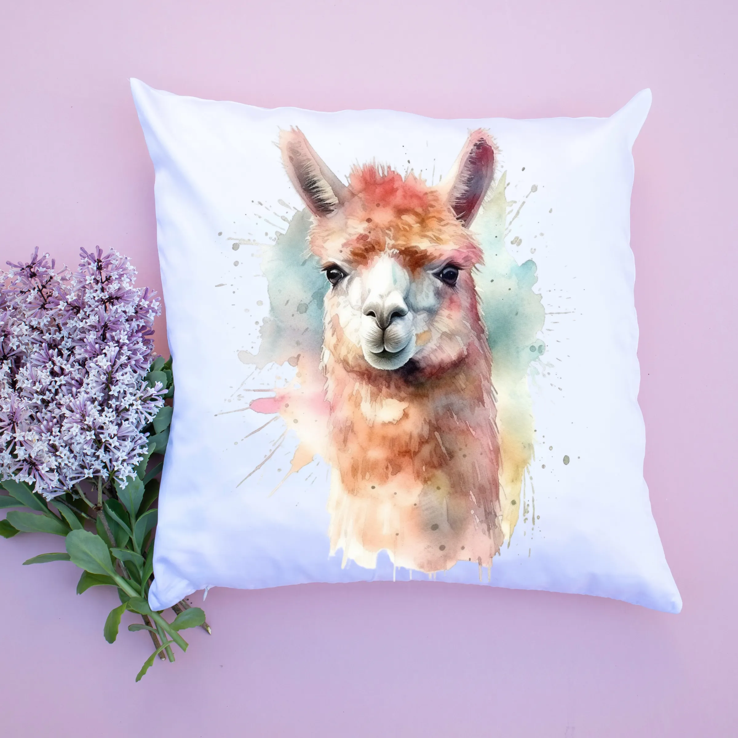 Alpaca Canvas Art Printable Digital Art (36x36) ALP007