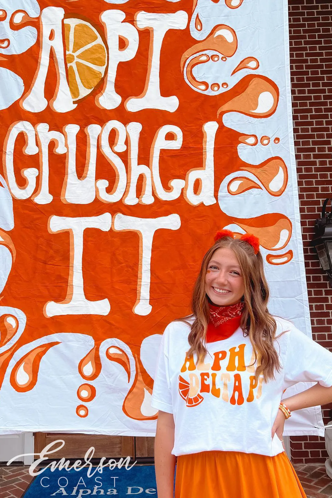 Alpha Delta Pi Crush Bid Day Tee