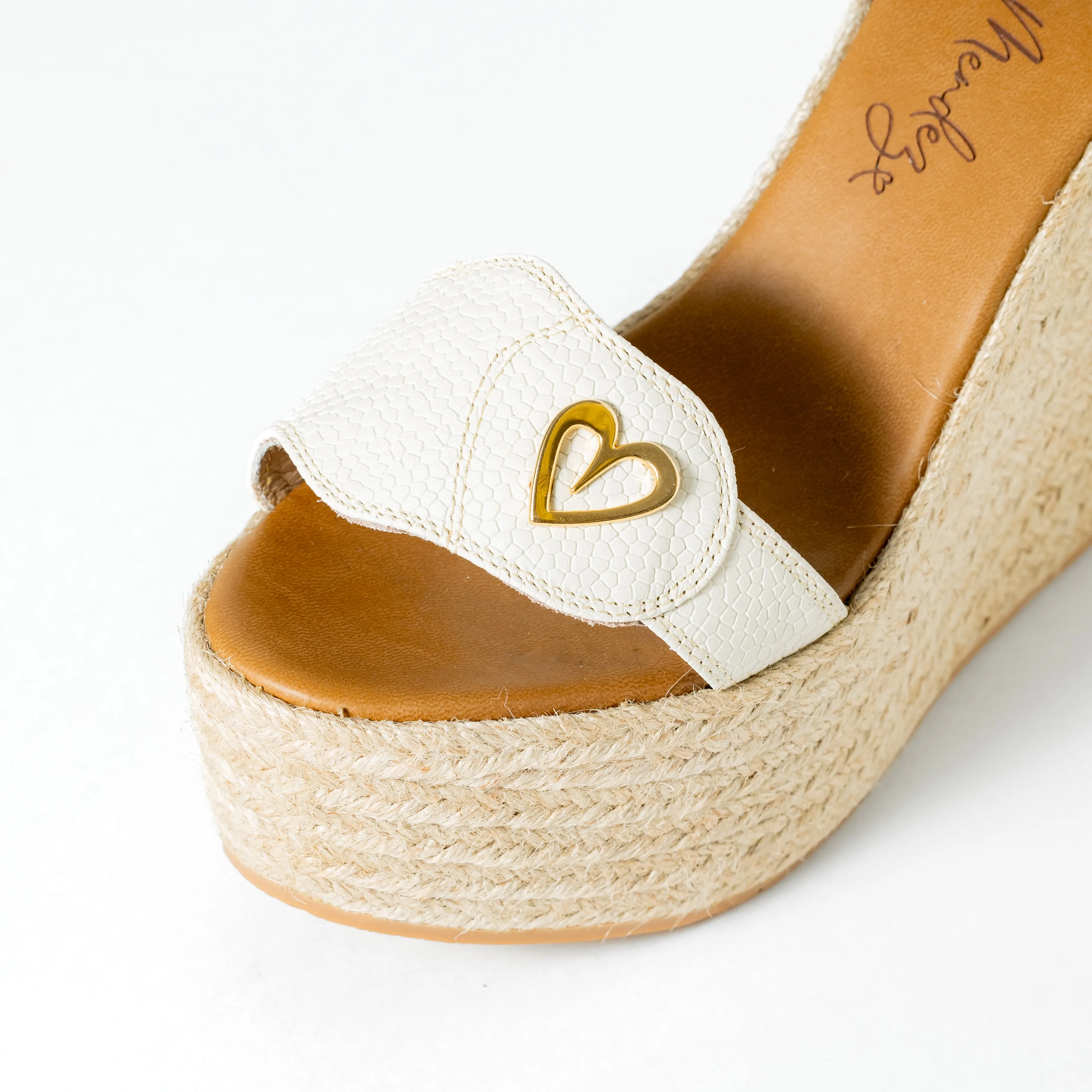 Amy Espadrilles - White [ No Return - No Exchange ]