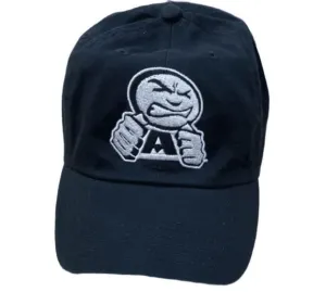 ANGER MANAGEMENT LifeStyle Iconic Cap | Big Face Logo | Essential Cap | Black | Unisex