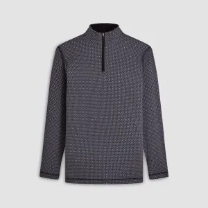 Anthony Geometric OoohCotton Quarter Zip Pullover