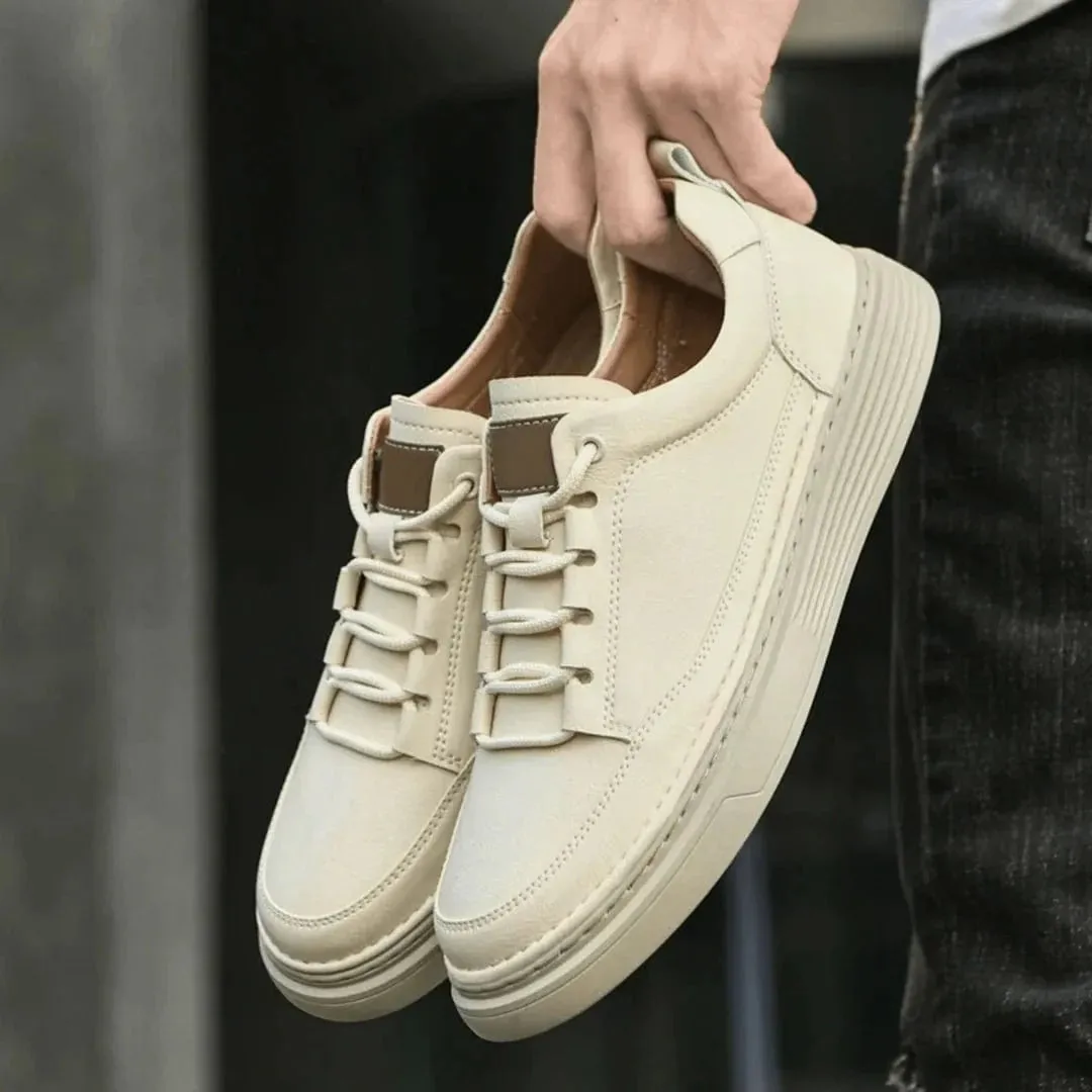Anthony Jason Genuine Leather Sneakers