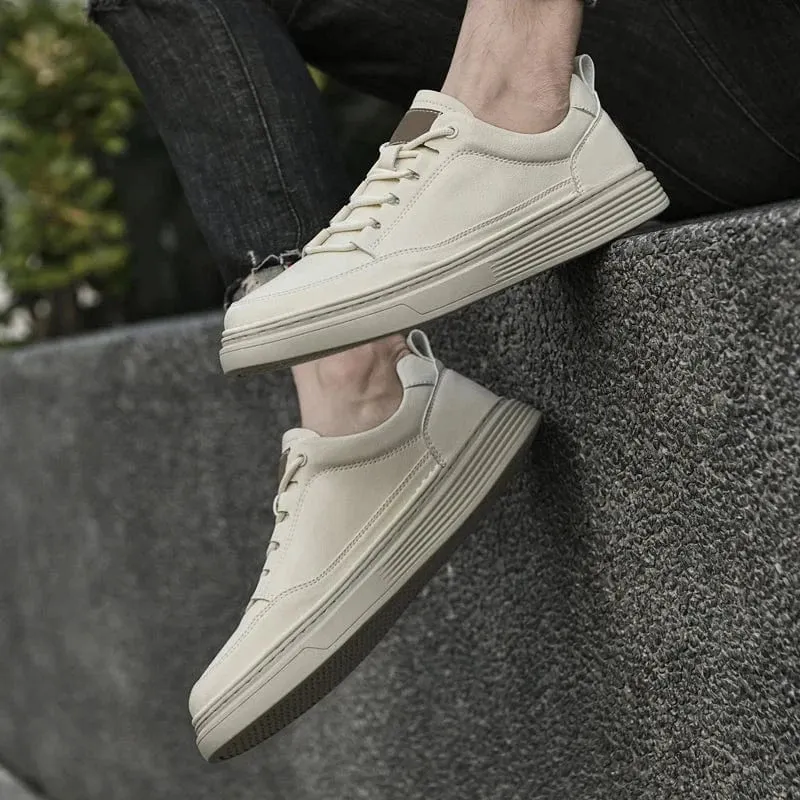 Anthony Jason Genuine Leather Sneakers