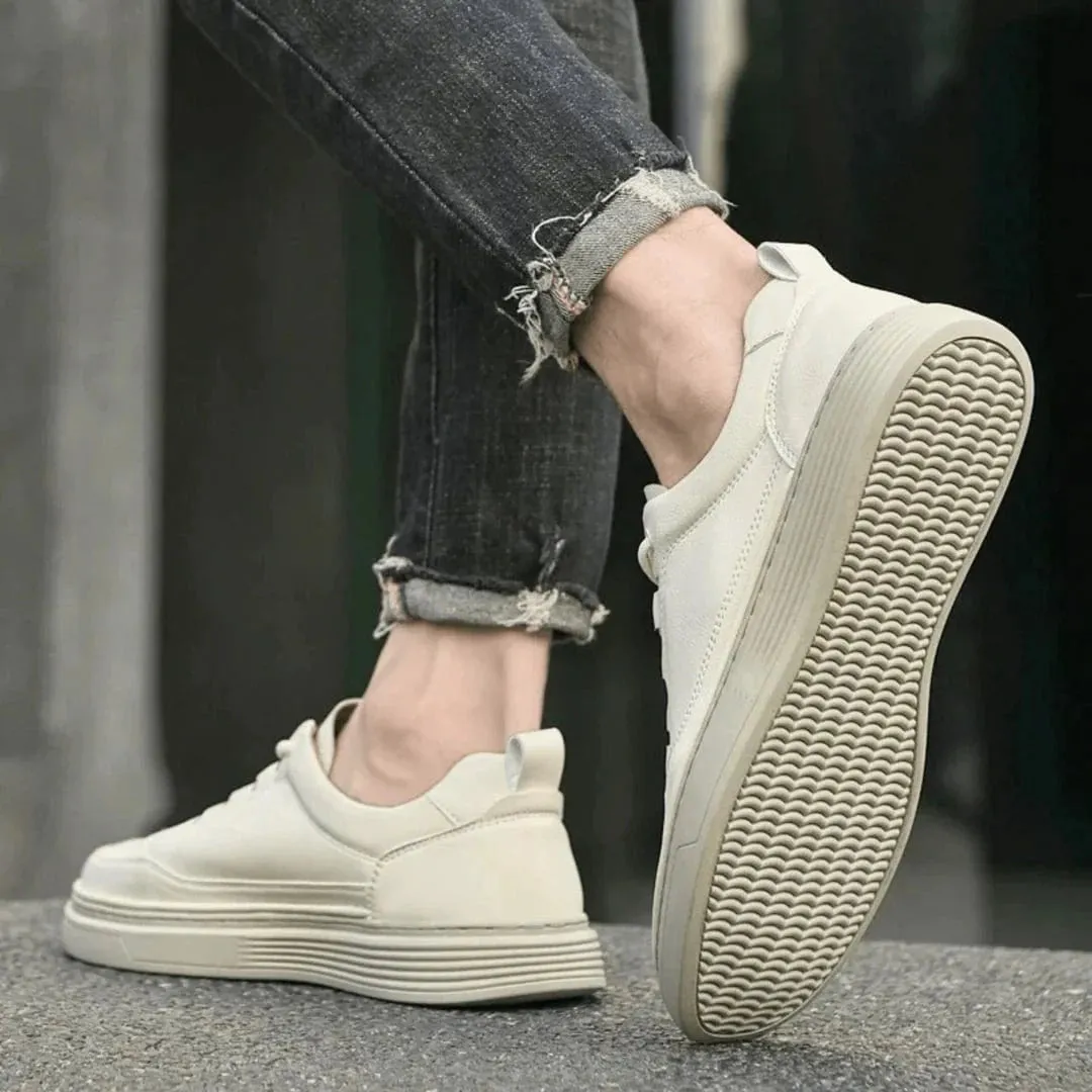 Anthony Jason Genuine Leather Sneakers