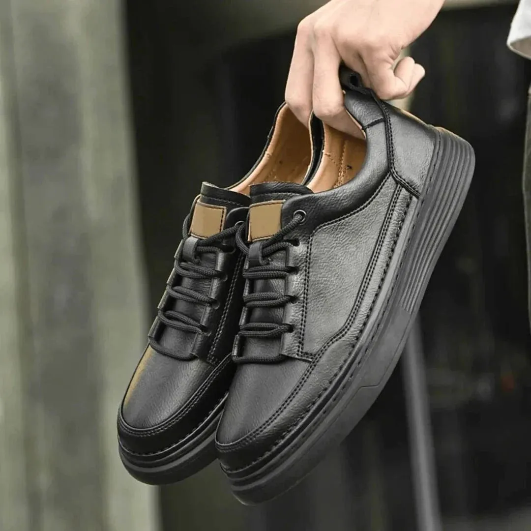 Anthony Jason Genuine Leather Sneakers