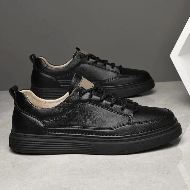 Anthony Jason Genuine Leather Sneakers
