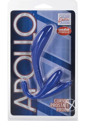 Apollo Curved Prostate Probe Blue