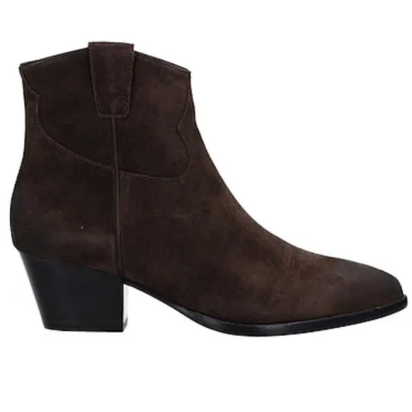 Ash Womens Future Africa Chelsea Boots •10/41• Brown Suede Ankle Western $325