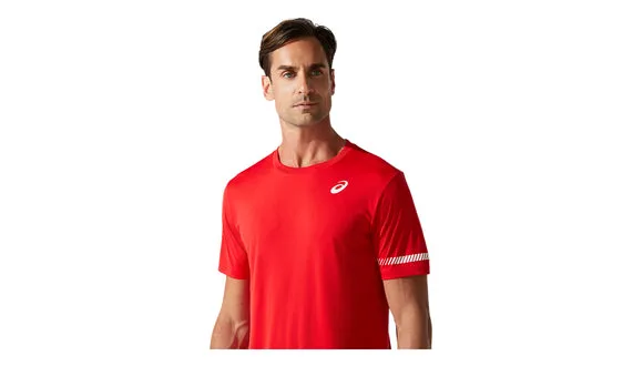 Asics Court SS Tee - Classic Red