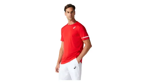 Asics Court SS Tee - Classic Red