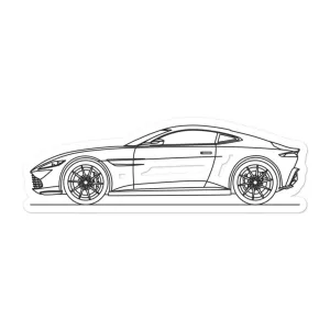 Aston Martin DB10 Outline Sticker