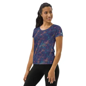 Athletic T-shirt - Galactic Tangle