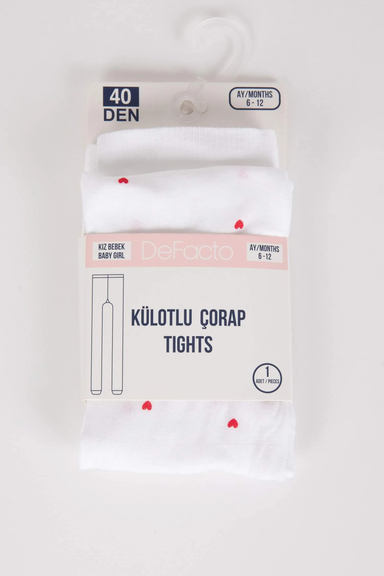 Baby Girl Non-Slip Sole 40 Denier Tights
