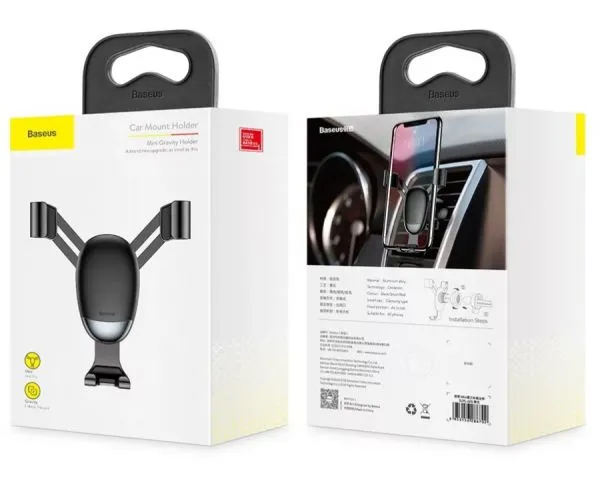 Baseus Mini Gravity Holder Black