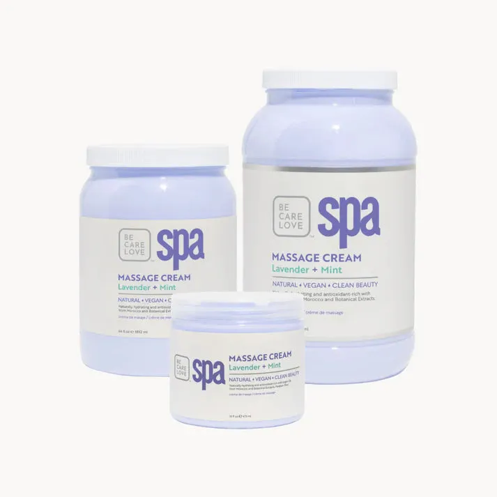 BCL Spa - Lavender   Mint - Massage Cream 16oz