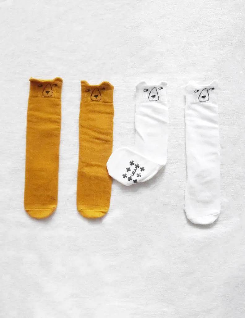 Bear Knee Socks