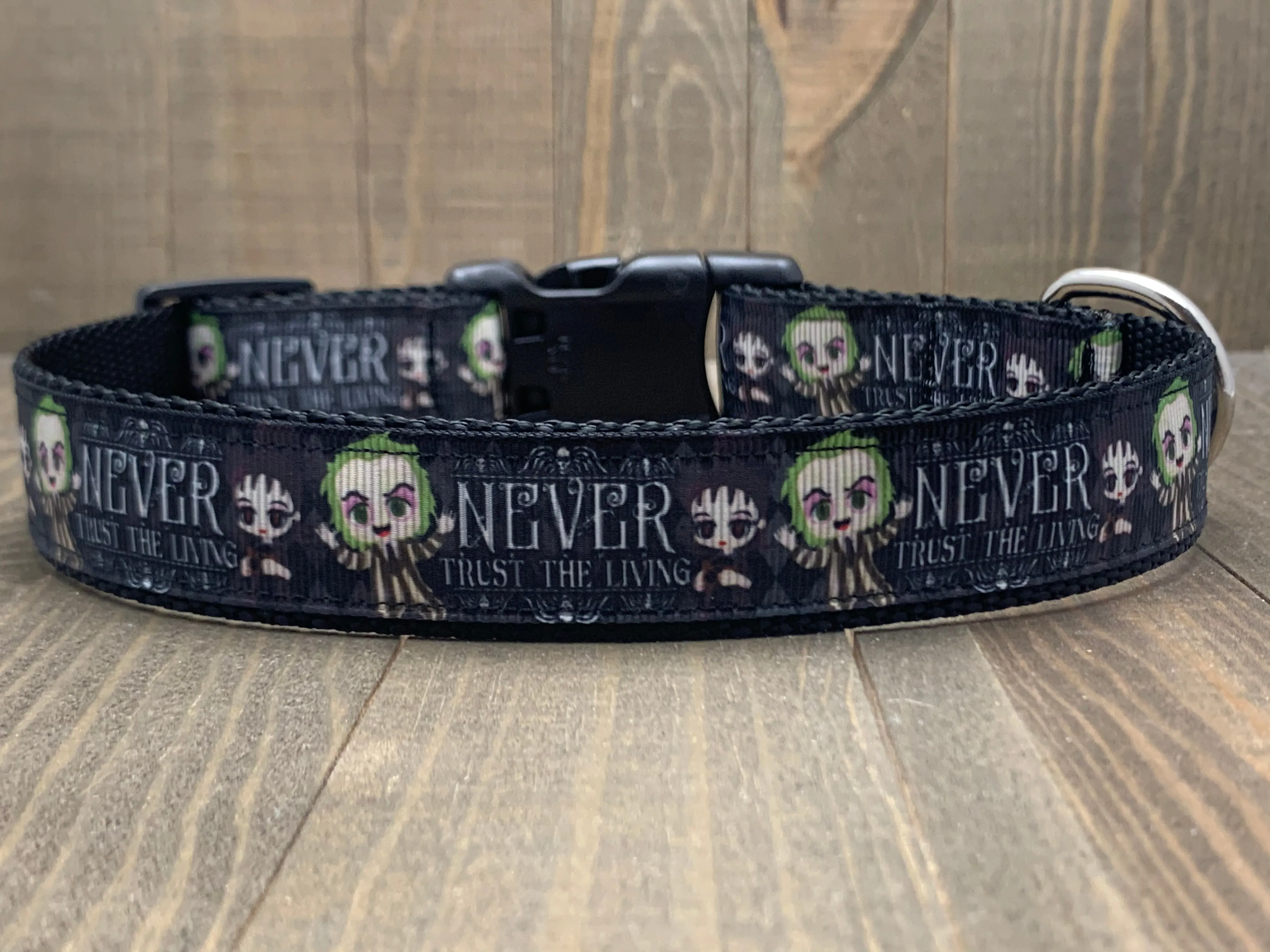 Beetlejuice Pet Collar