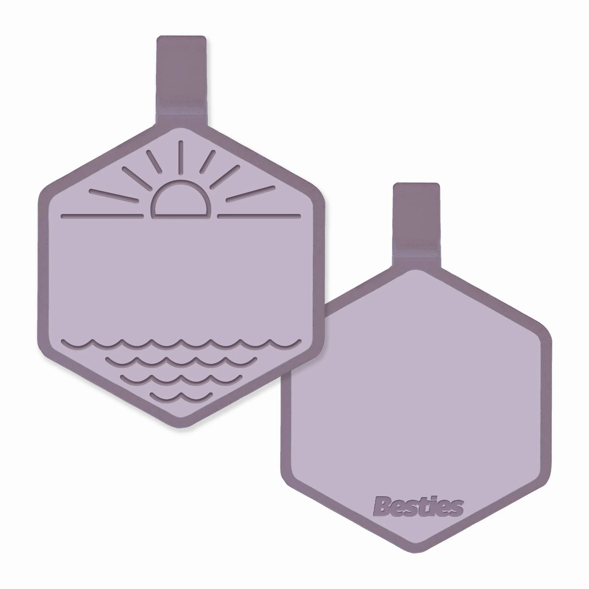 Besties Pets - Salt and Sun Silicone Dog ID Tag