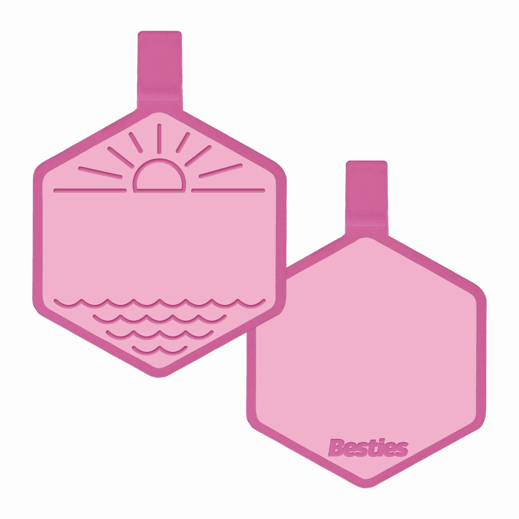 Besties Pets - Salt and Sun Silicone Dog ID Tag