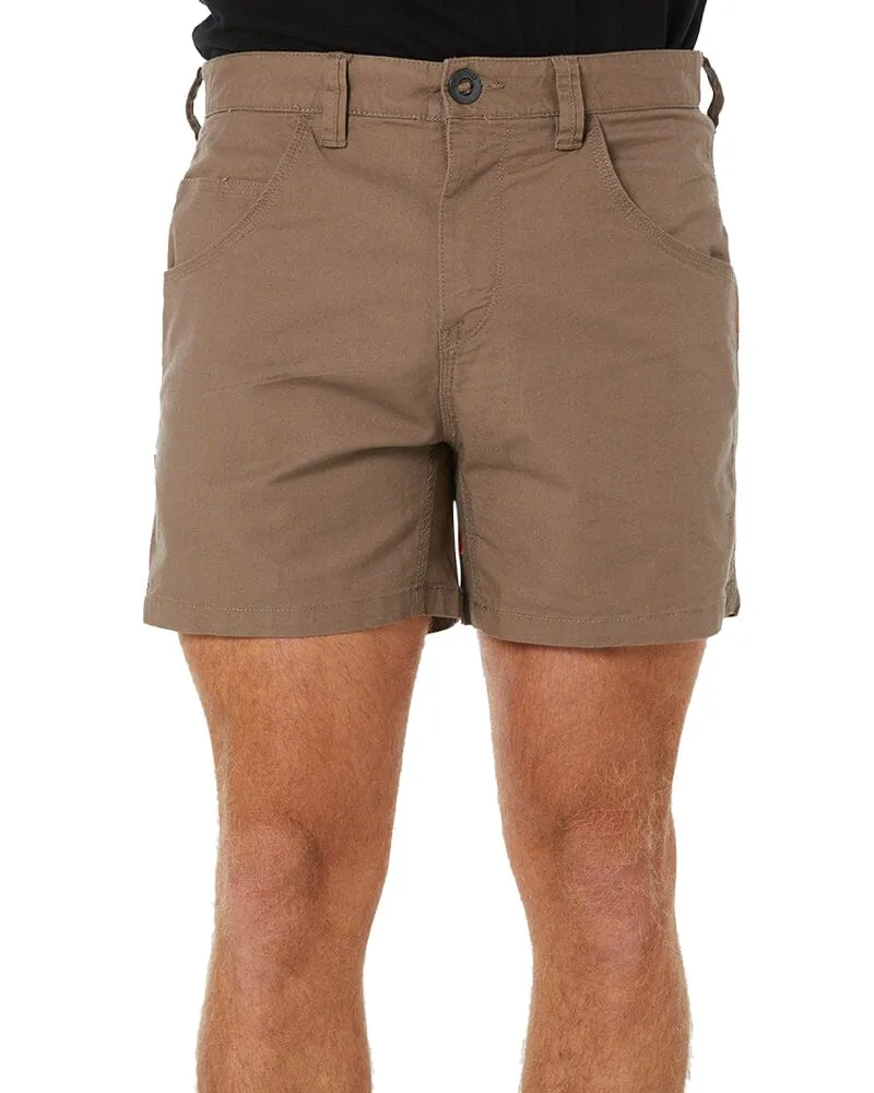 Bevel Work Short - Brindle