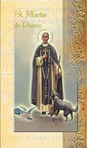 Biography Card of St. Martin de Porres