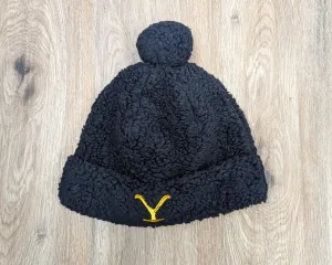 Black A522394 Yellowstone x BumbleBella by Jill Martin Sherpa Beanie
