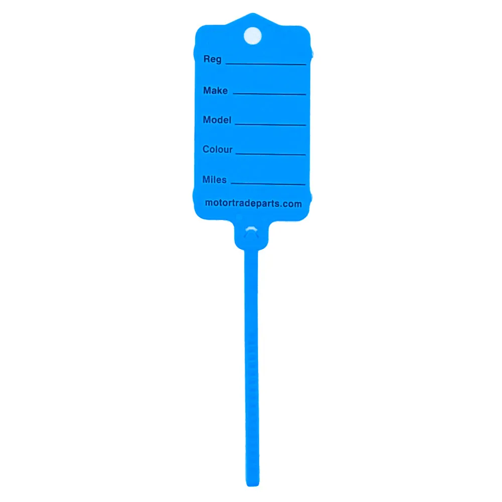 Blue Car Key Tags Self locking