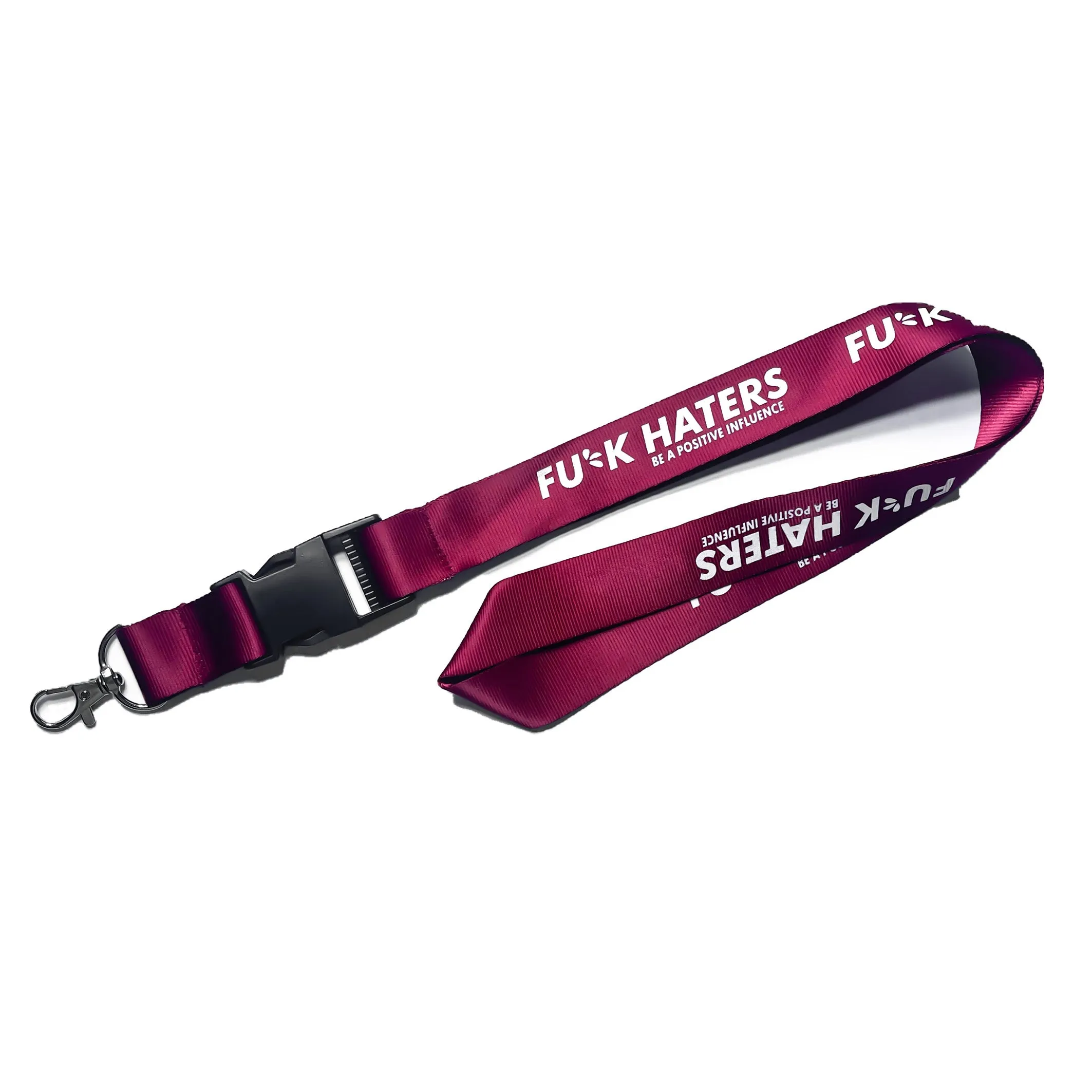 BMB. FU*CK HATERS LANYARDS (10 Color Options)