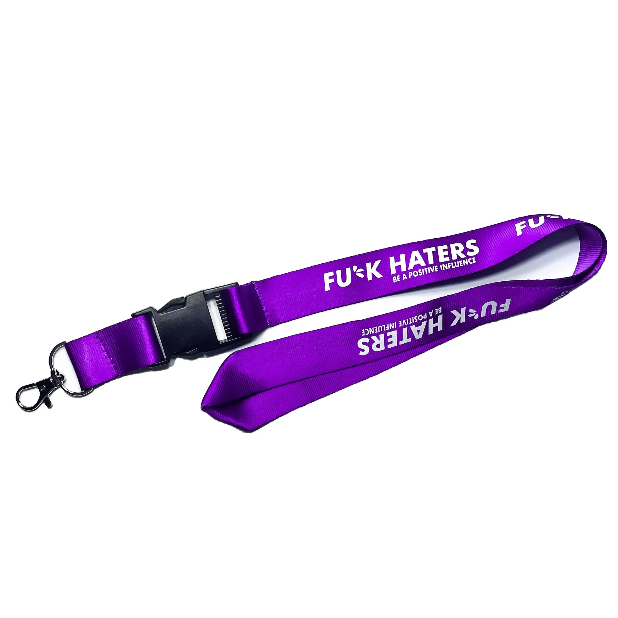 BMB. FU*CK HATERS LANYARDS (10 Color Options)