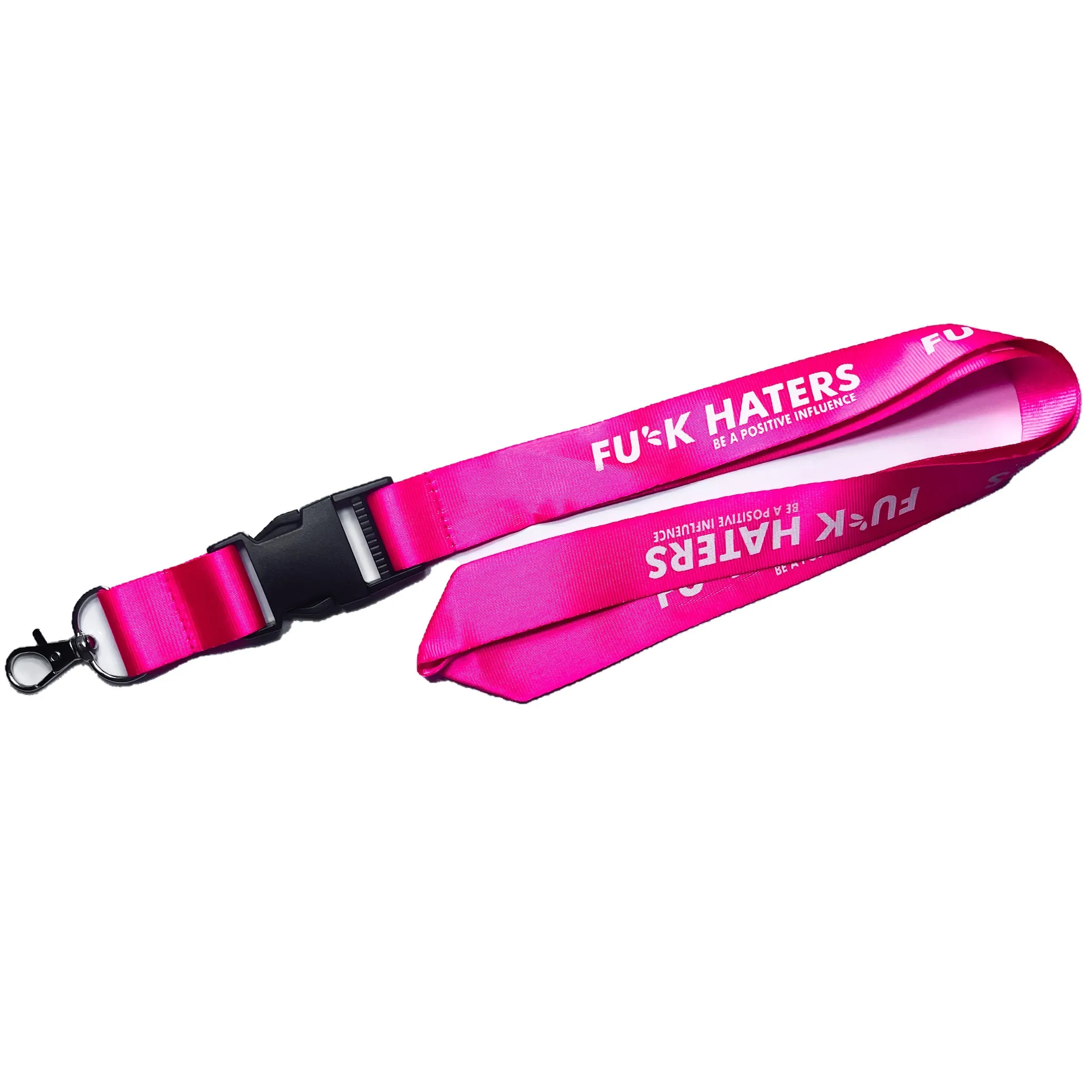 BMB. FU*CK HATERS LANYARDS (10 Color Options)