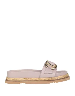 BRUNO PREMI Goat skin Espadrilles (17209461BL) Woman