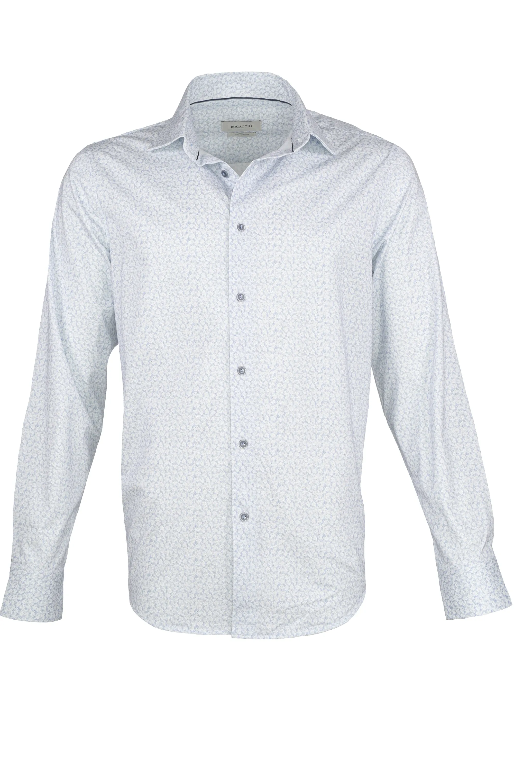 Bugatchi OoohCotton Nature Shirt - Air Blue