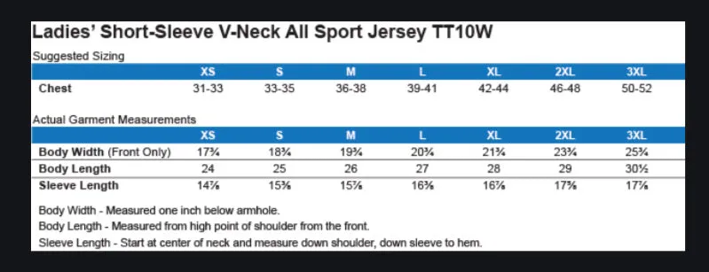 Burnt Orange Ladies Jerseys FINAL CLOSEOUT