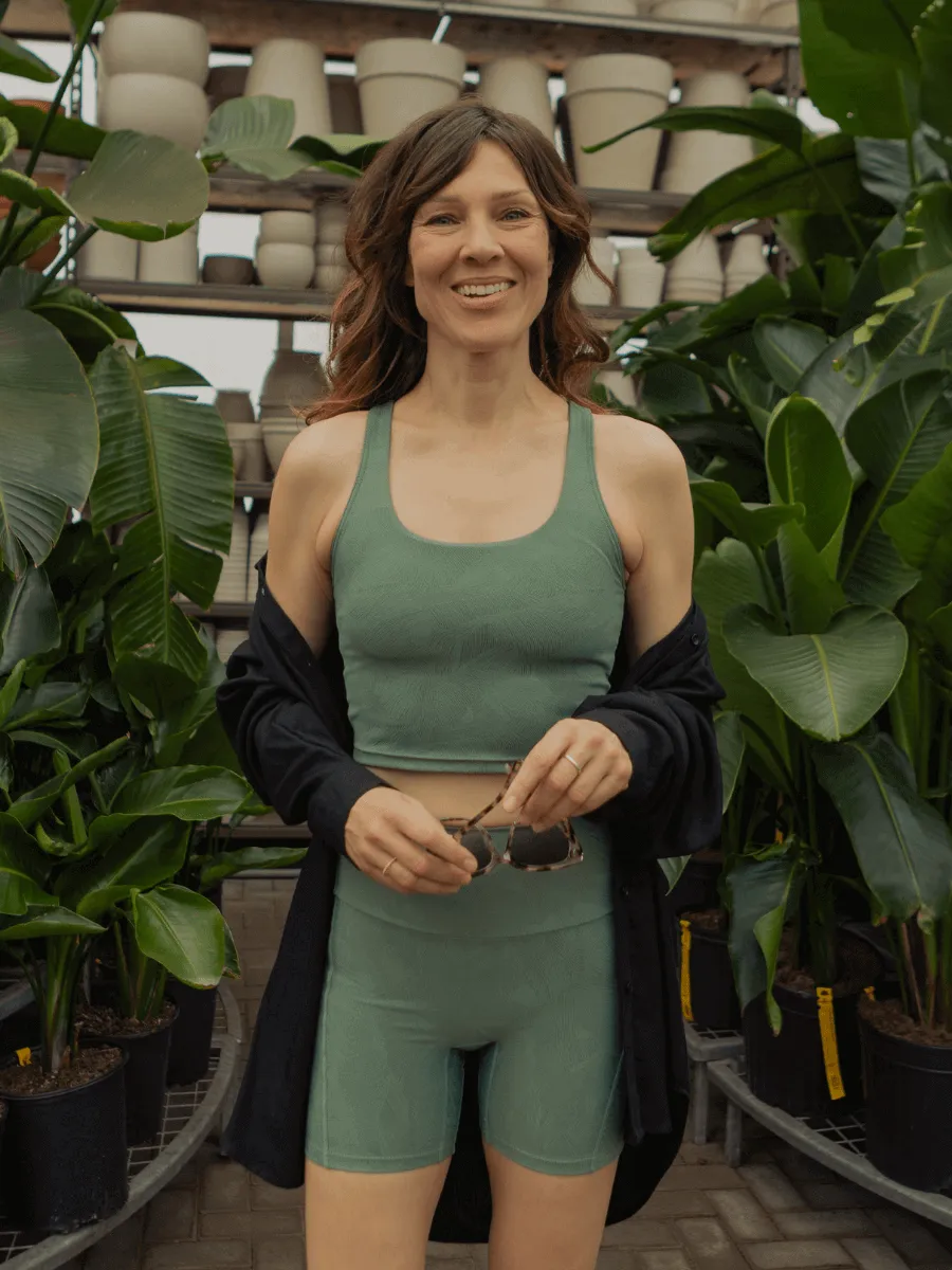 Camisole Ajustée en Jacquard - Sauvage